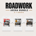 The Hall, The Dome and The National Japanese boxing T-shirt bundle